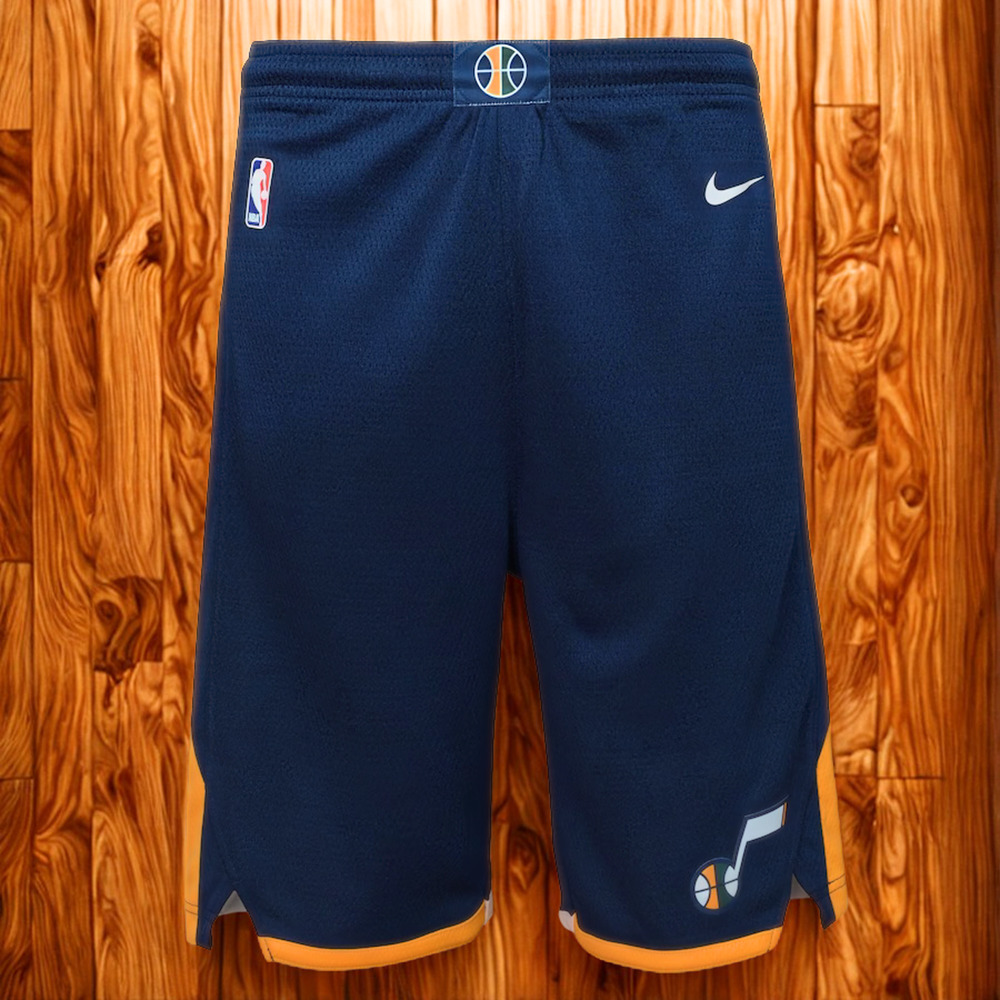 Utah Jazz NBA Player Issued Nike Swingman Shorts Icon Edition 2XL +2 46